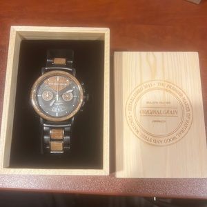 Original Grain whiskey barrel watch